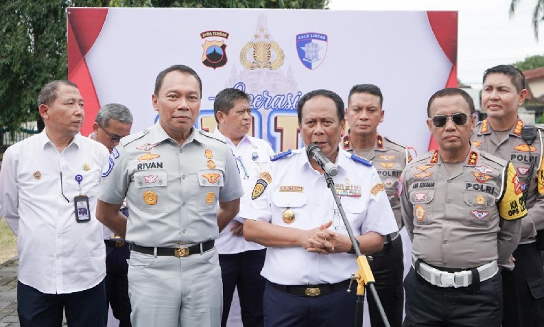 Cegah Lakalantas, Dirut Jasa Raharja Dampingi Wamenhub Sidak Kelaikan Bus Pariwisata di Prambanan