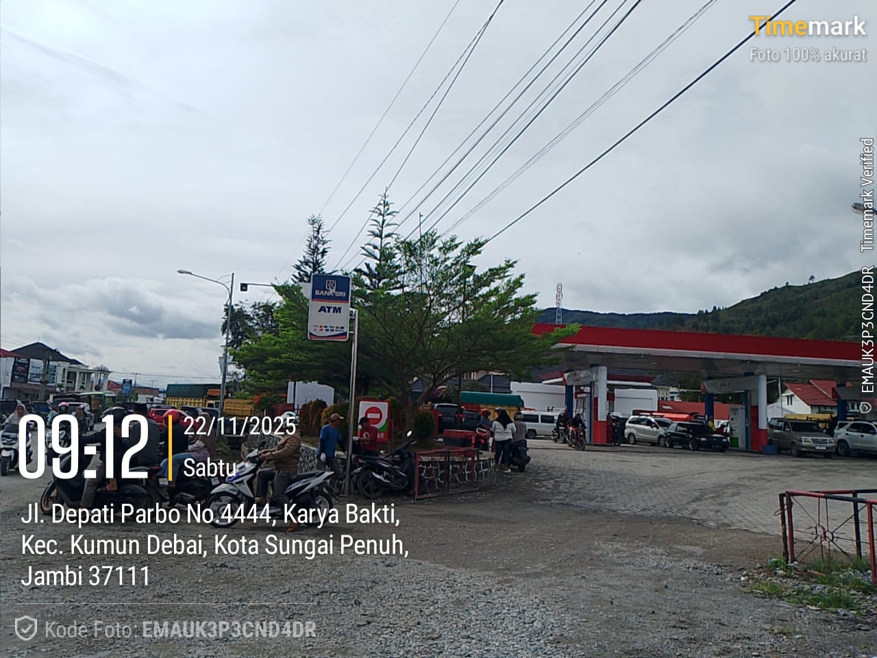 Pasokan BBM Mulai Lancar, Antrean di SPBU Kerinci dan Sungai Penuh Masih Mengular