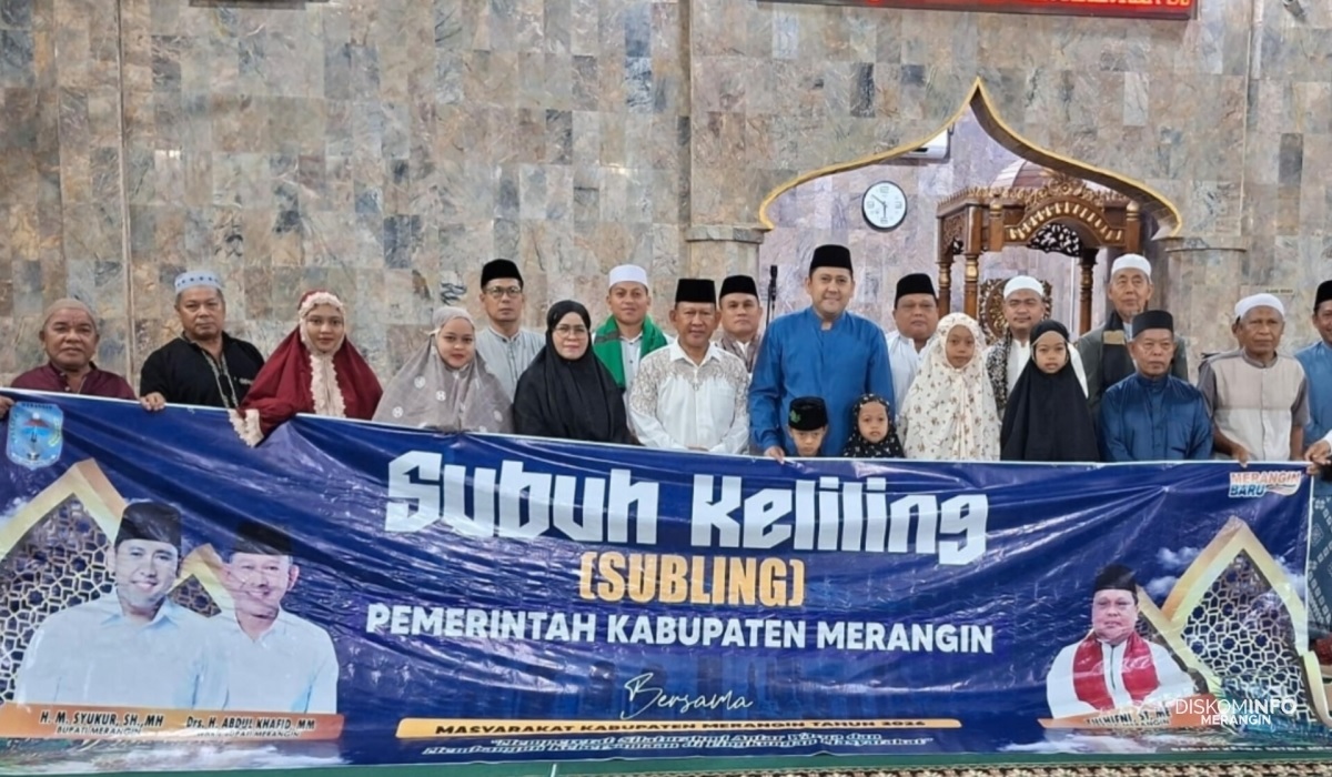 Lebih Dekat dengan Masyarakat, Pemkab Merangin Launching Program Subling