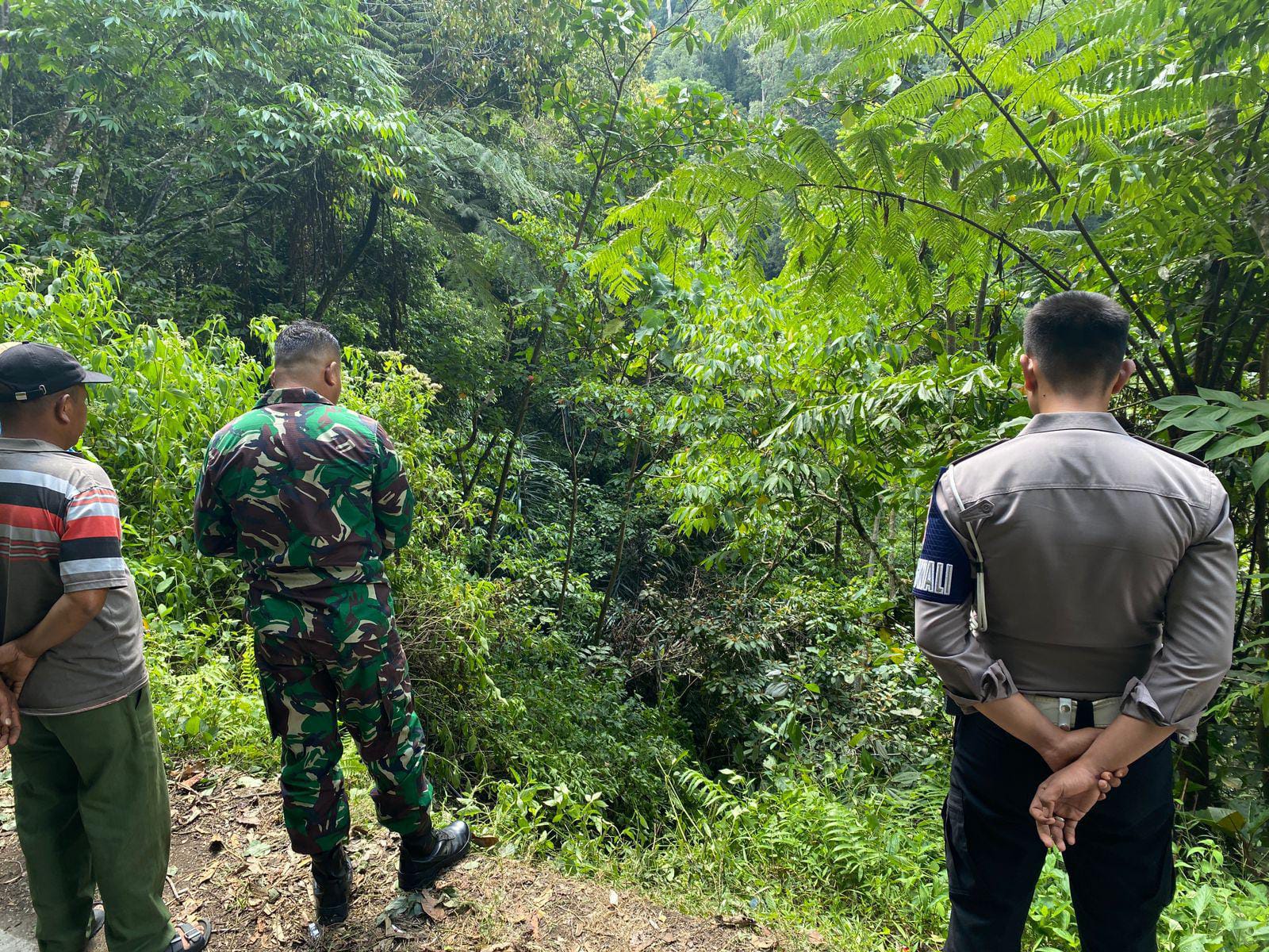 Mobil Travel Masuk Jurang di Kawasan Puncak Sungai Penuh- Tapan