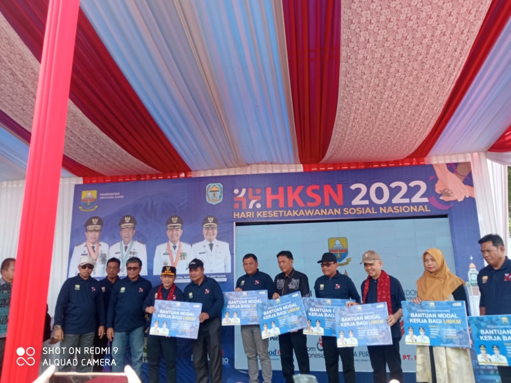 HKSN Provinsi Jambi di Kerinci, Beragam Bantuan Sosial Diberikan