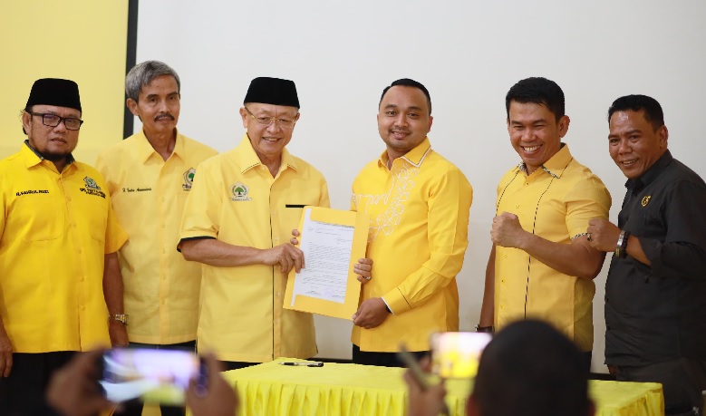 Kantongi Rekomendasi DPP Partai Golkar, Khalis Mustiko Jabat Ketua DPRD Tebo