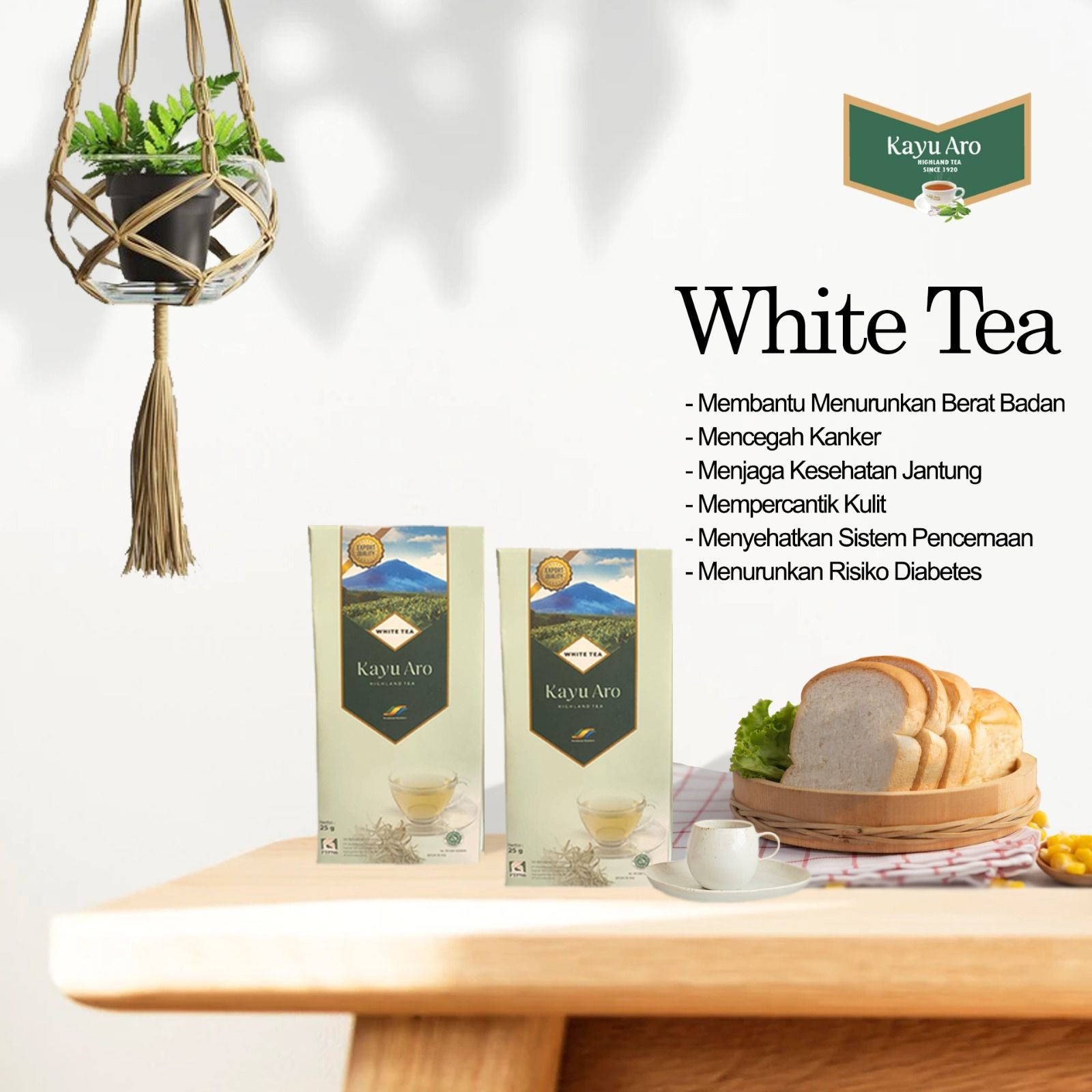 White Tea Produk PTPN VI Miliki Banyak Manfaat  
