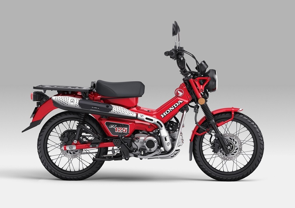 Ikon Motor Bebek Trekking Honda CT125 Tampil Lebih Modern    