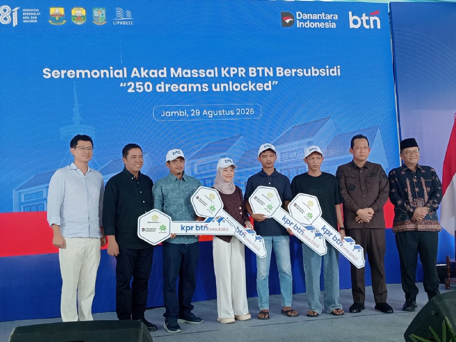 250 Keluarga Serentak Akad KPR Bersubsidi di Grand Citra Asri Kasang Pudak
