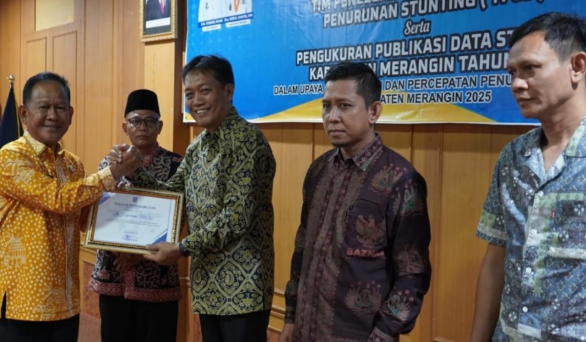 Wabup H A Khafid Buka Rakor TP3S Merangin