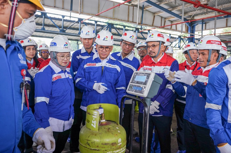 Pastikan Ketepatan Takaran LPG 3 Kg,Mendag Apresiasi Pertamina Patra Niaga