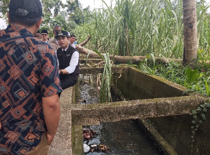 Bang Diza Blusukan ke Lokasi Rawan Banjir, Turunkan Alat Berat