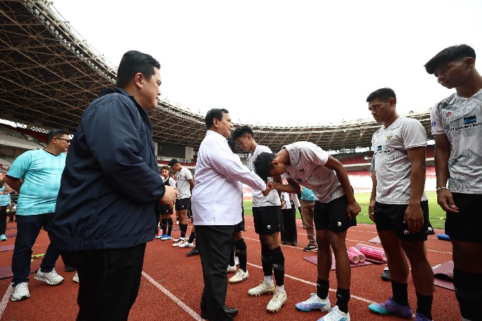 Ketua Umum PSSI Sebut Prabowo Subianto Punya Komitmen Murni Majukan Sepak Bola Indonesia