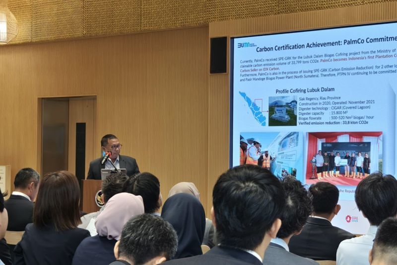 Di Forum Bisnis Jepang, PTPN PalmCo Beberkan Langkah Strategis ESG