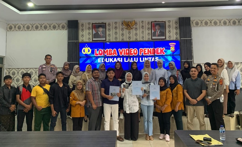 SMKN 5 Merangin  Terbaik Lomba Video Pendek Polres Merangin