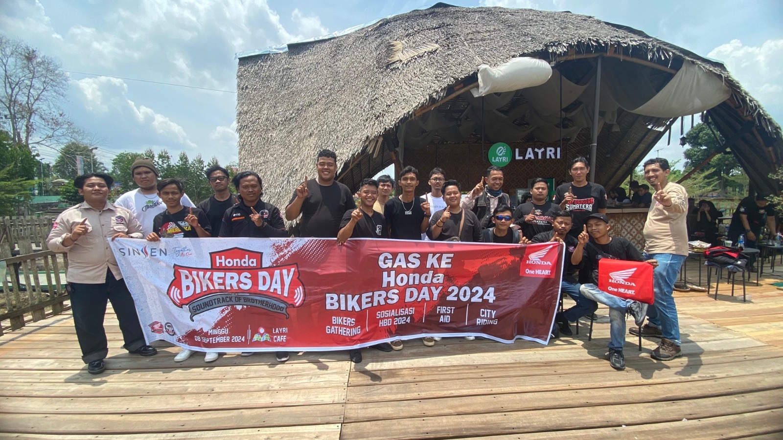 Gas ke Honda Bikers Day, Sinsen Siapkan Bikers Jambi Hadapi HBD 2024