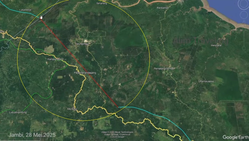 55 Kilometer Lahan Tol Jambi ‘Hilang’ dari Peta Pembebasan Lahan