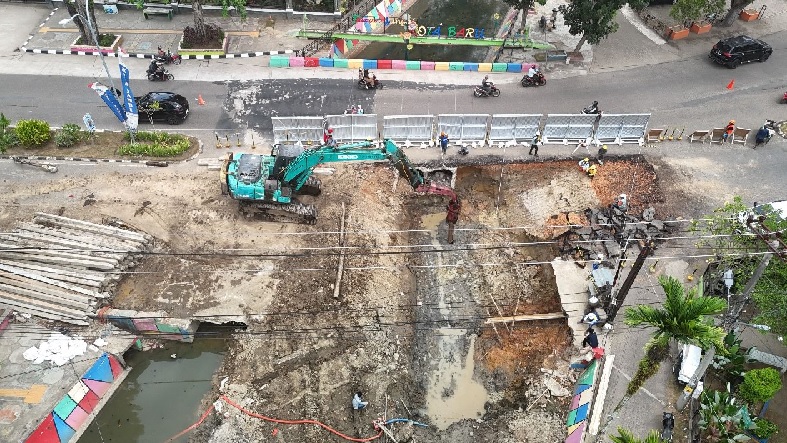 Pembangunan Drainase Utama di Kota Jambi, Proyek untuk Atasi Banjir Luapan