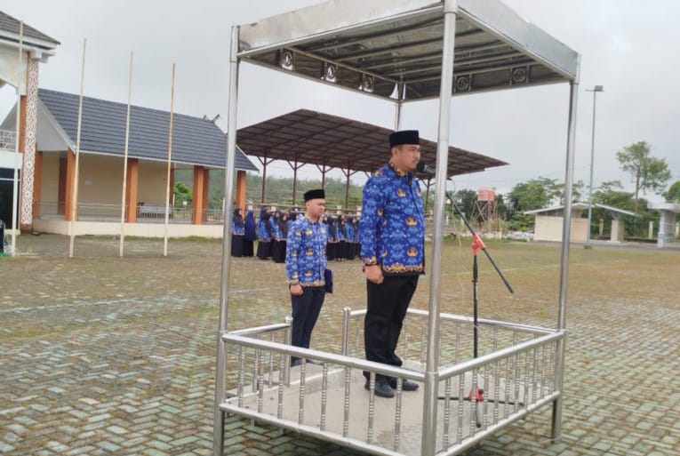 Halal Bihalal dengan ASN, Mashuri Ajak Dukung Program Bupati Bungo yang Baru