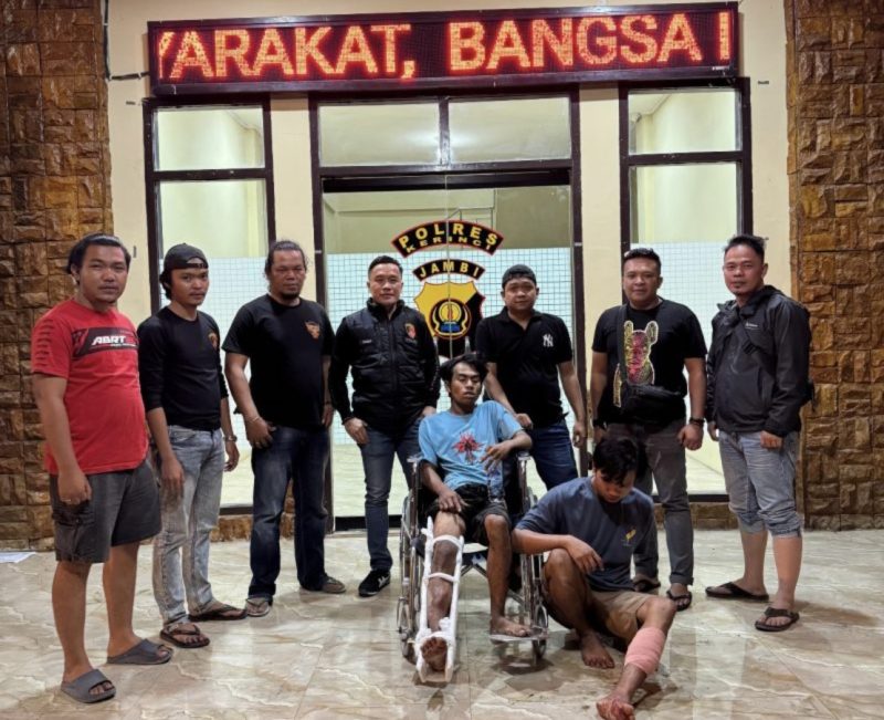 Ringkus 4 Pelaku Curat, Satu di Dor Polisi