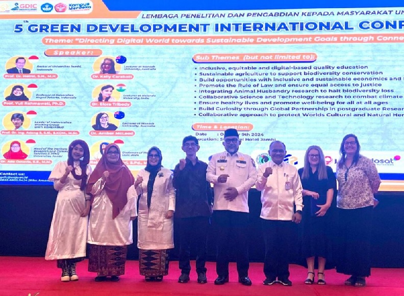 UNJA Green Development International Conference (GDIC Ke-5) Sukses di Gelar