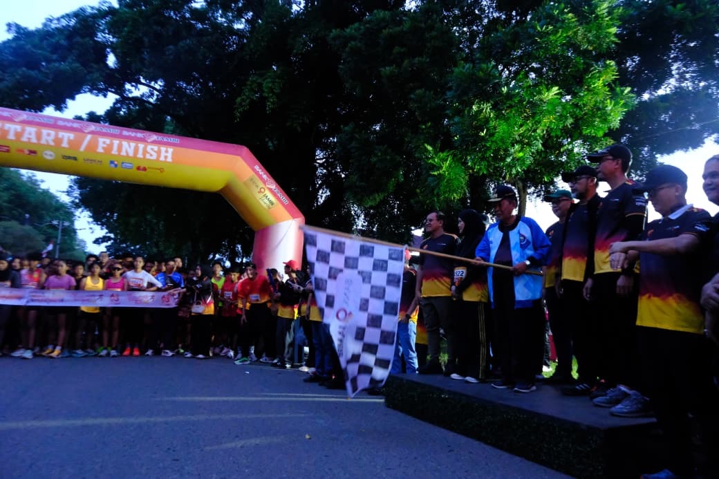HUT ke-63 Bank 9 Jambi Diwarnai Fun Run, Dirut Tegaskan Komitmen Jadi Bank Kebanggaan Daerah