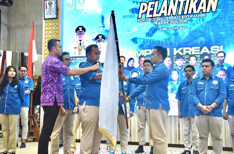 Gerakan Ekonomi Kreatif Diperkuat, Pemkot Jambi Sinergi dengan Gekrafs Dorong Ekonomi Kreatif