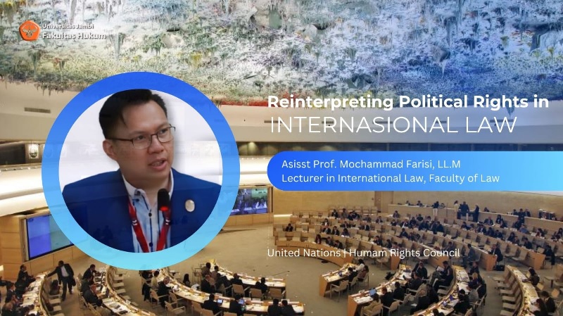 Menata Ulang Hak Politik Dalam Hukum Internasional