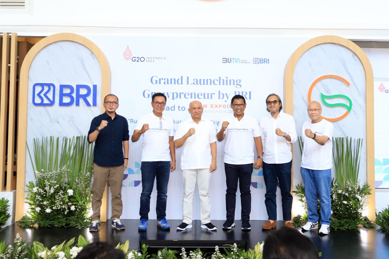 Lakukan Pendampingan UMKM, BRI Kolaborasi dengan SMESCO Indonesia Hadirkan Growpreneur