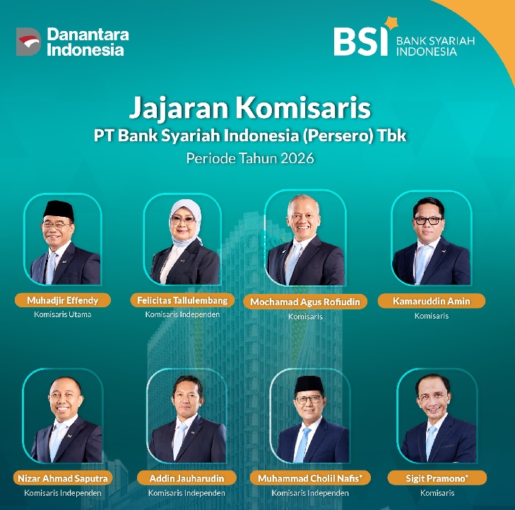 KH Muhammad Cholil Nafis dan Sigit Pramono Diangkat Jadi Komisaris BSI