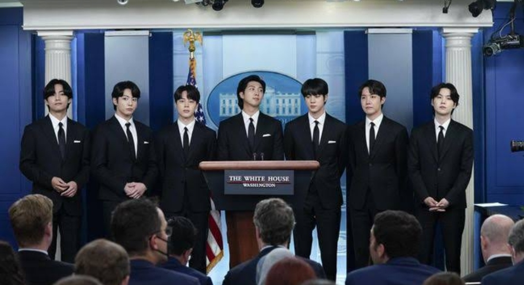 Di Istana Presiden Amerika, BTS Minta Jangan Rasis dengan Orang Asia