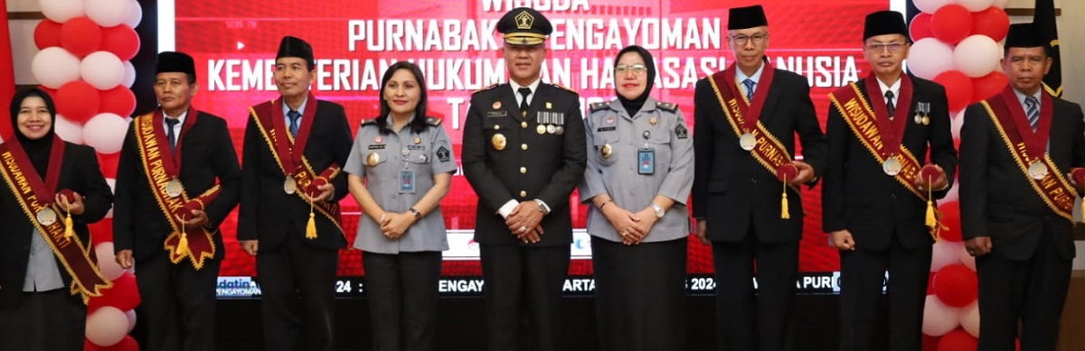 Wisuda Purnabakti Pengayoman, Kemenkumham Berikan Penghargaan Atas Prestasi dan Darmabakti Pegawai