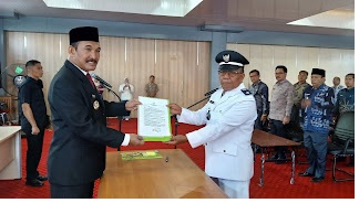 Penantian 4 Tahun Kades Terpilih Usman, Akhirnya Dilantik PJ Bupati Asraf