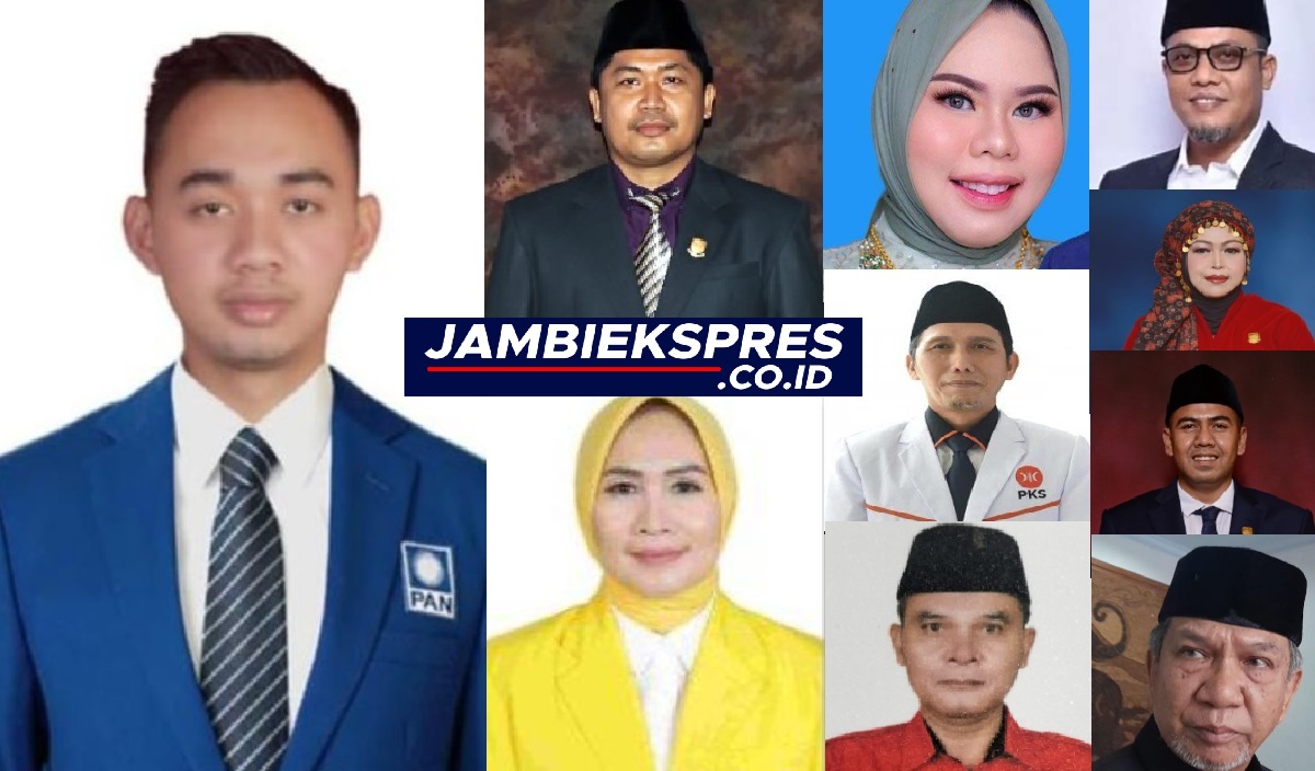 10 Anggota DPRD Provinsi Jambi Dapil Kota Jambi Ditetapkan KPU, PAN Juara!