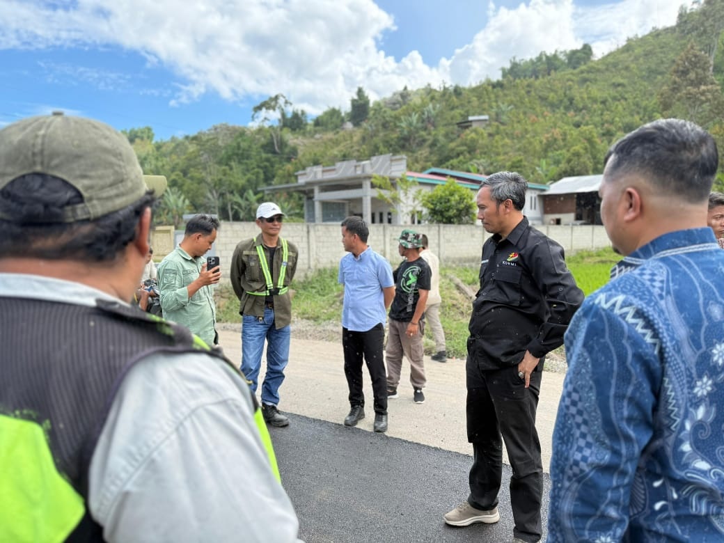 Serap Aspirasi Warga Saat Reses, Edi Purwanto Tinjau Langsung Inpres Jalan Daerah di Kerinci