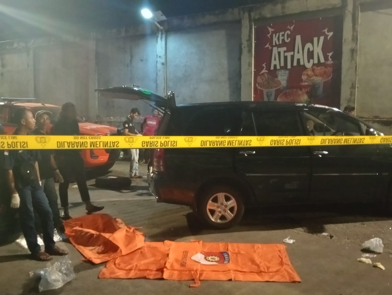Geger, Warga Temukan Mayat Dalam Mobil yang Terparkir Di Tempat Perbelanjaan  di Kota Jambi