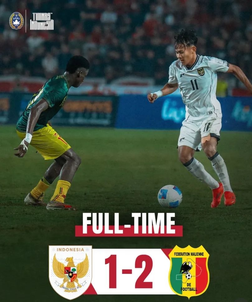  Mali Juara Piala Kemerdekaan 2025 Usai Kalahkan Indonesia 2-1