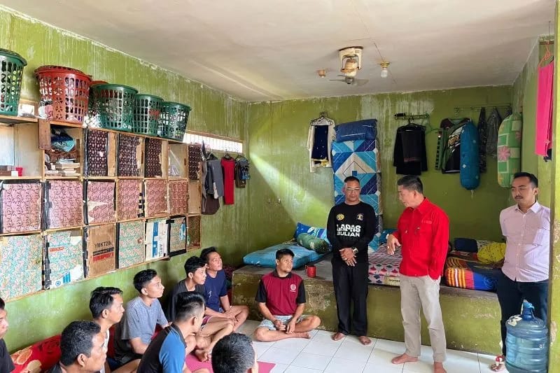 Waktu Libur, Kakanwil Kemenkumham Jambi Kunjungi Lapas Kelas IIB Muara Bulian
