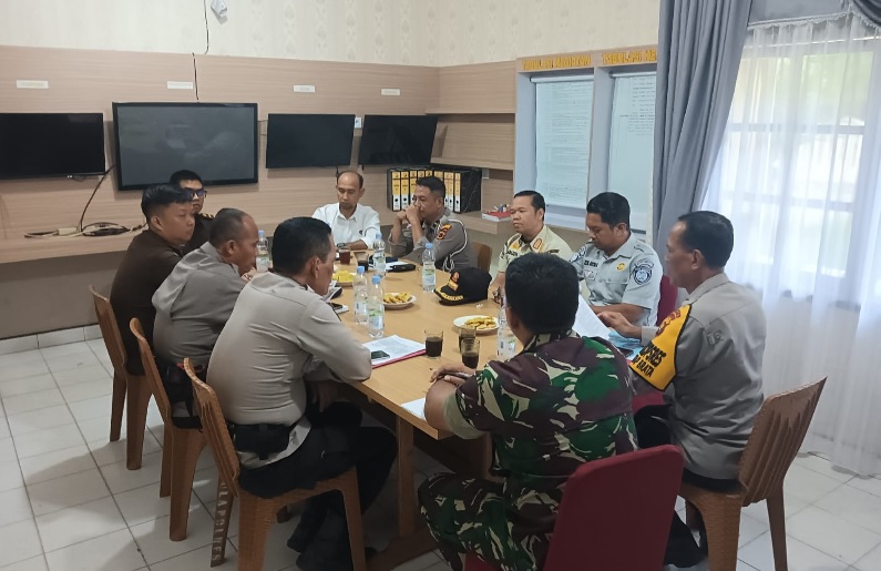 Rapat FKLL Jasa Raharja Merangin Bersama Satlantas Polres Merangin 