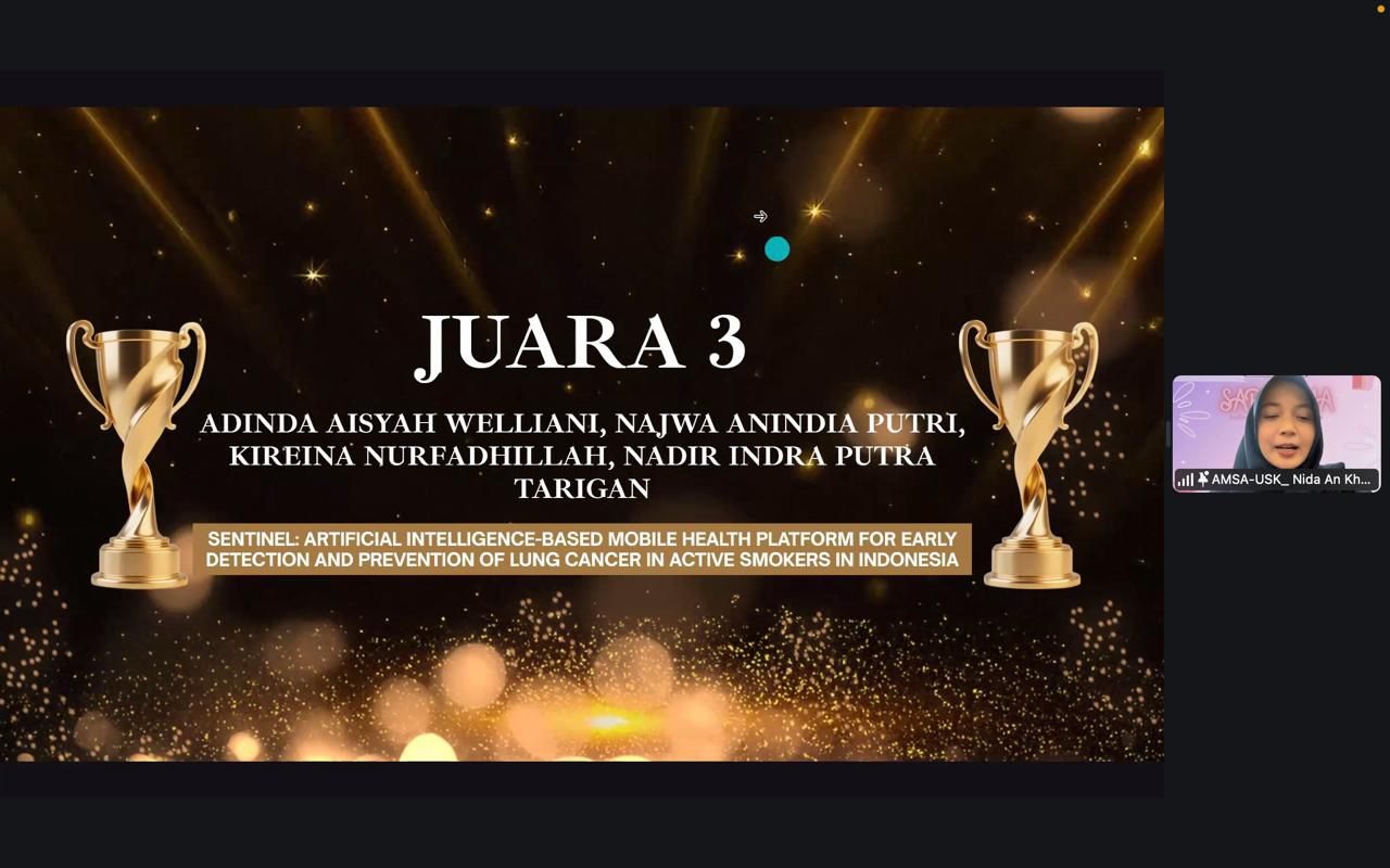 Kembangkan AI Deteksi Dini Kanker Paru, Mahasiswa UNJA Raih Juara 3 SARCOMA 2026