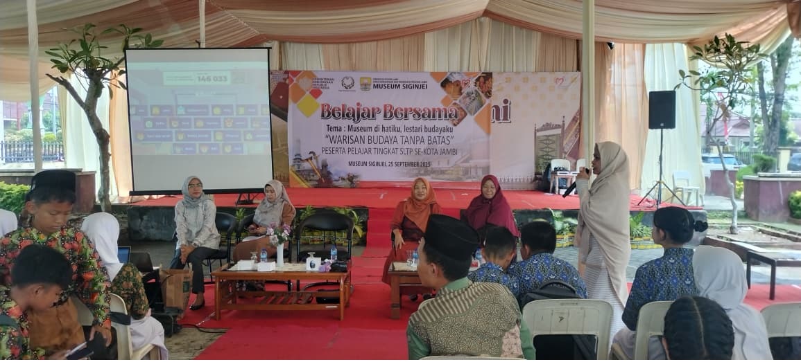Museum Siginjei Gelar Belajar Bersama Warisan Budaya Tanpa Batas