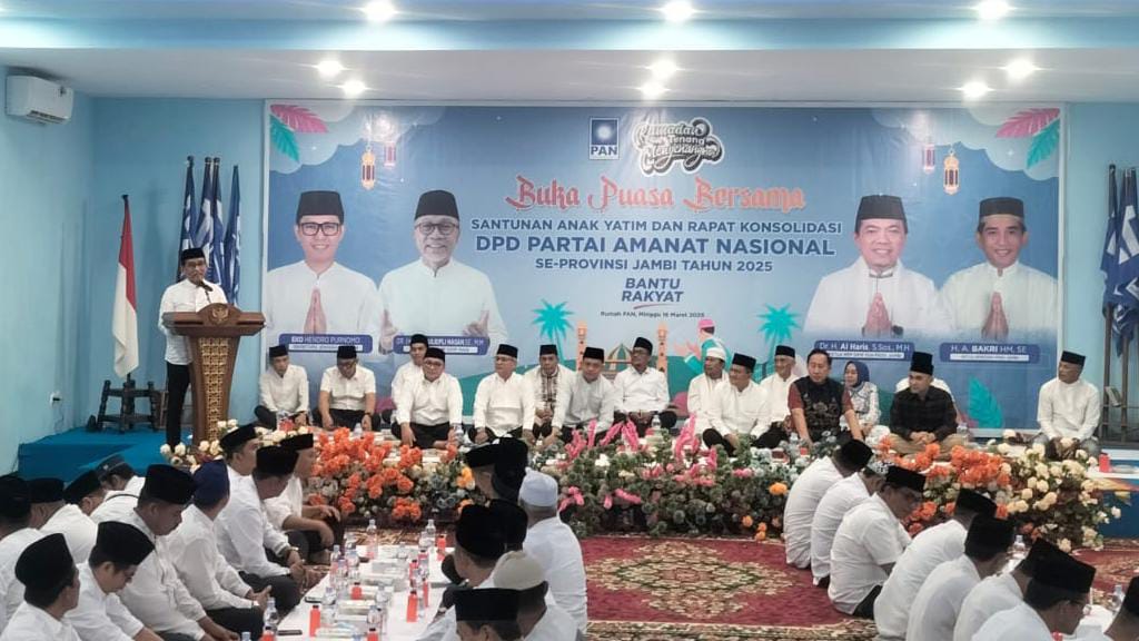 PAN Jambi Gelar Buka Puasa Bersama dan Rapat Konsolidasi