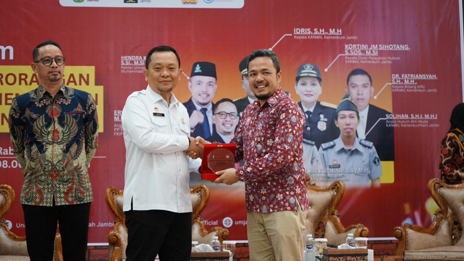 Dorong Literasi Hukum, Kemenkum Jambi Hadir di Universitas Muhammadiyah