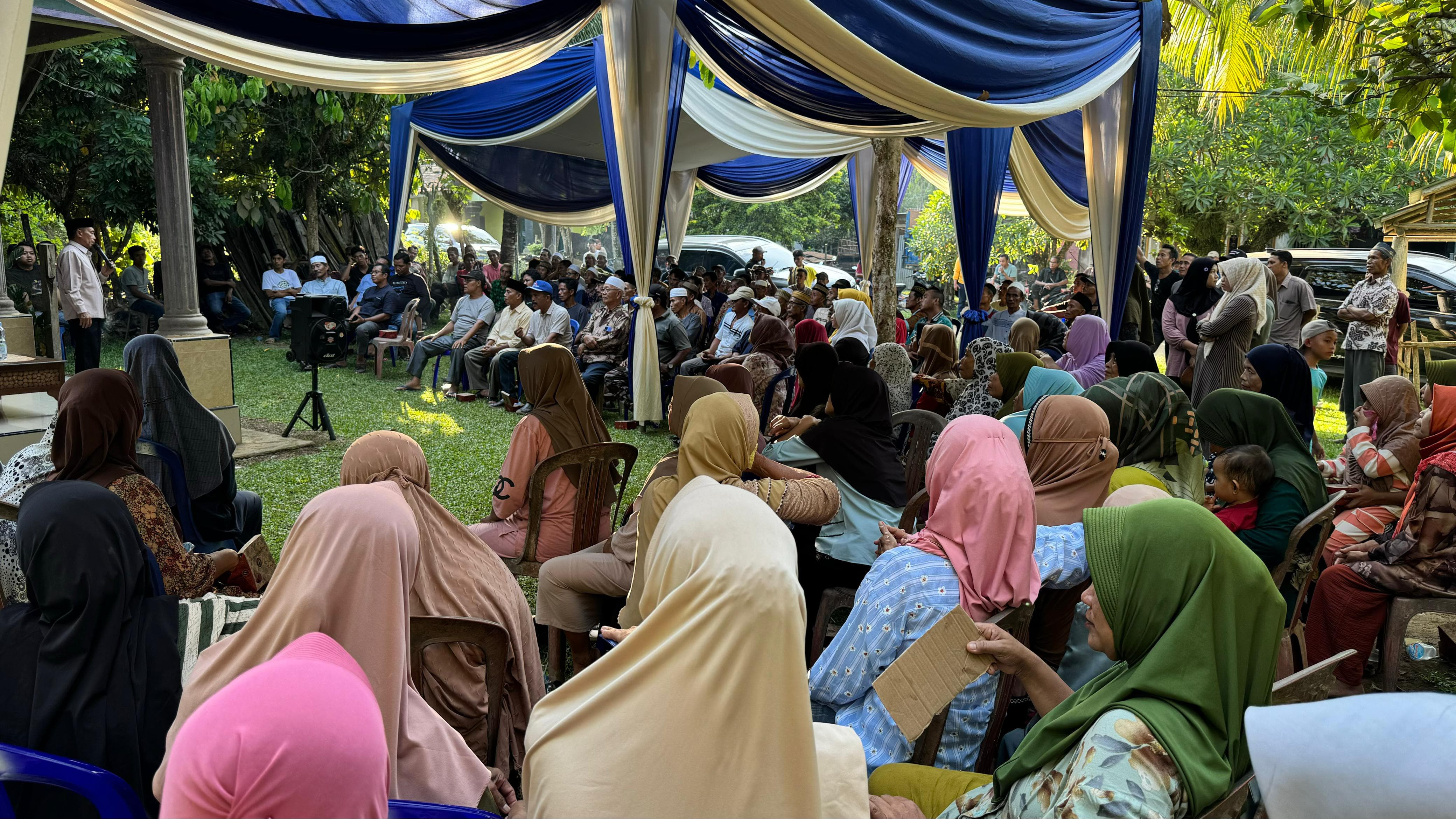 Warga Desa Teriti, Tua Sumay, Teluk Singkawang, dan Lembak Bungur Pastikan Kemenangan 70% Untuk Agus-Nazar