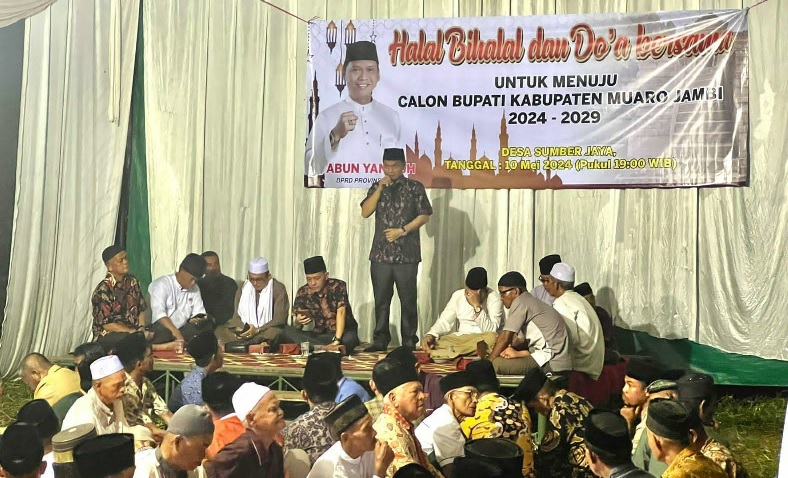 Abun Yani Maju Pilkada, Keluarga Besar Dan Warga Sumber Jaya Gelar Doa Bersama 