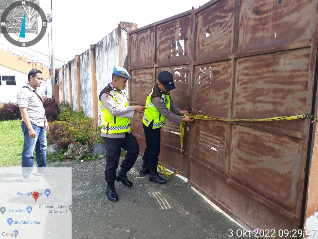 Turnamen Tak Berizin, Lapangan KONI Sungai Penuh Disegel Polisi