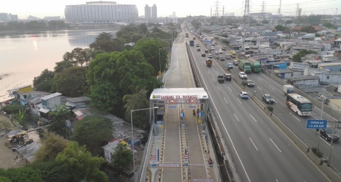 Akses Menuju Jakarta International Stadium (JIS) Makin Mudah, Gerbang Tol Papanggo Dibuka