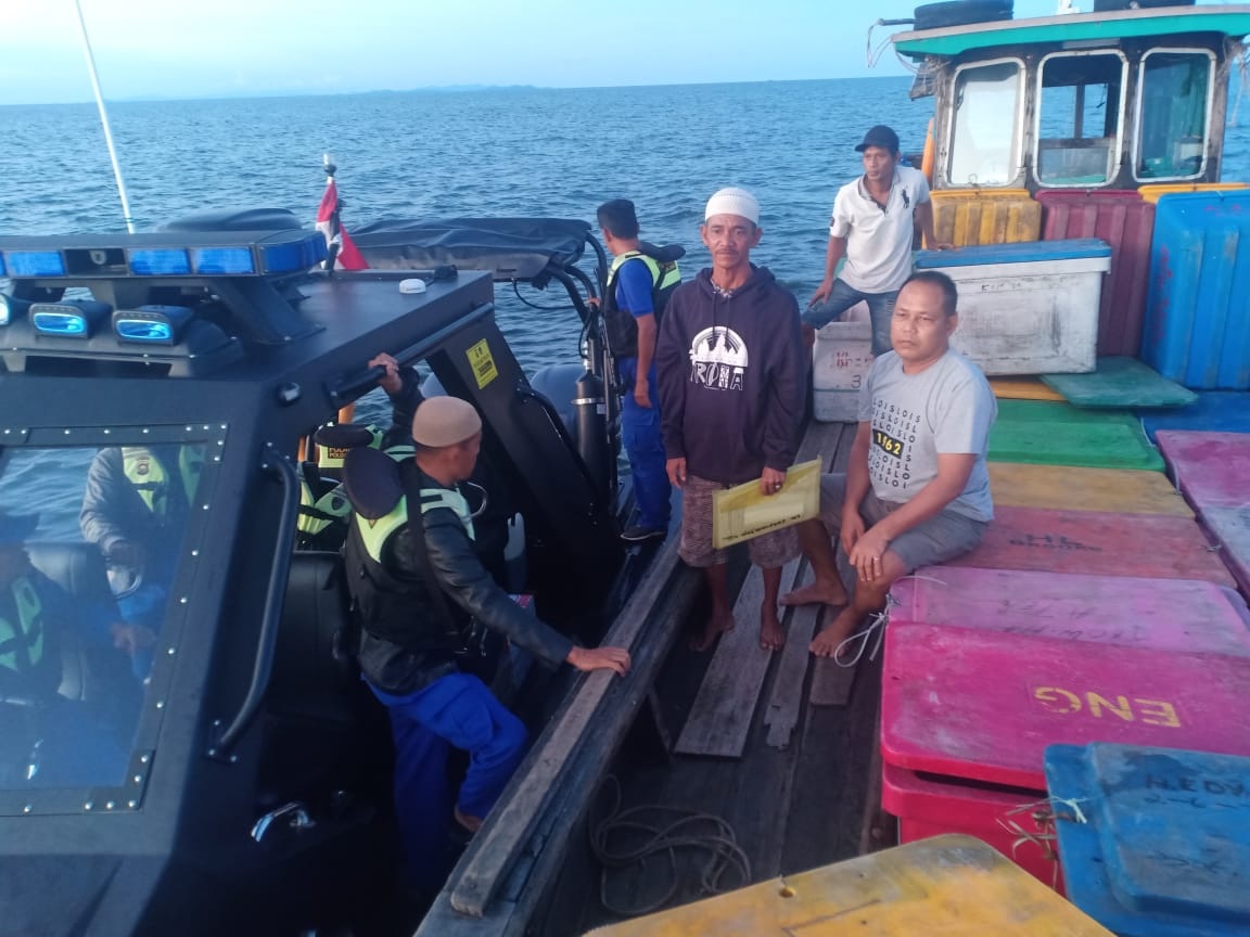 Pasca Aksi Bajak Laut di Tanjab Timur, Ditpolairud Polda Jambi Lakukan Patroli Rutin