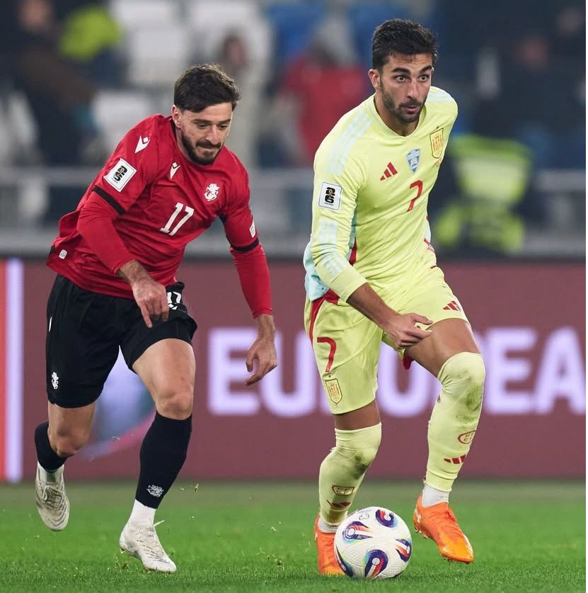 Hajar Georgia 4-0, La Furia Roja Selangkah Lagi Menuju Piala Dunia 2026