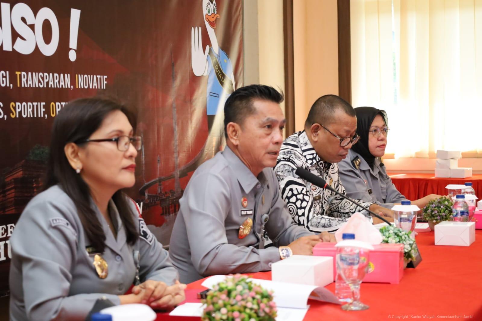 Rapat Persiapan SKD CPNS 2024, Kanwil Kemenkumham Jambi Pastikan Kesiapan Sistem CAT