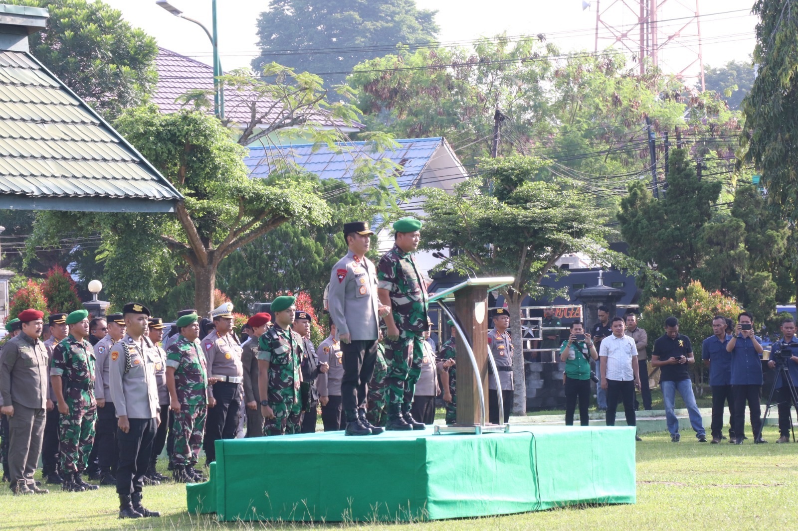 Sebanyak 3.138 Personil Gabungan Diterjunkan untuk Pengamanan Kunker Presiden RI ke Jambi 