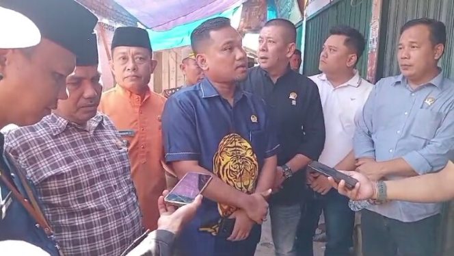 DPRD Bungo Minta Percepat Penanganan 12 Kios Pasar Atas yang Terbakar