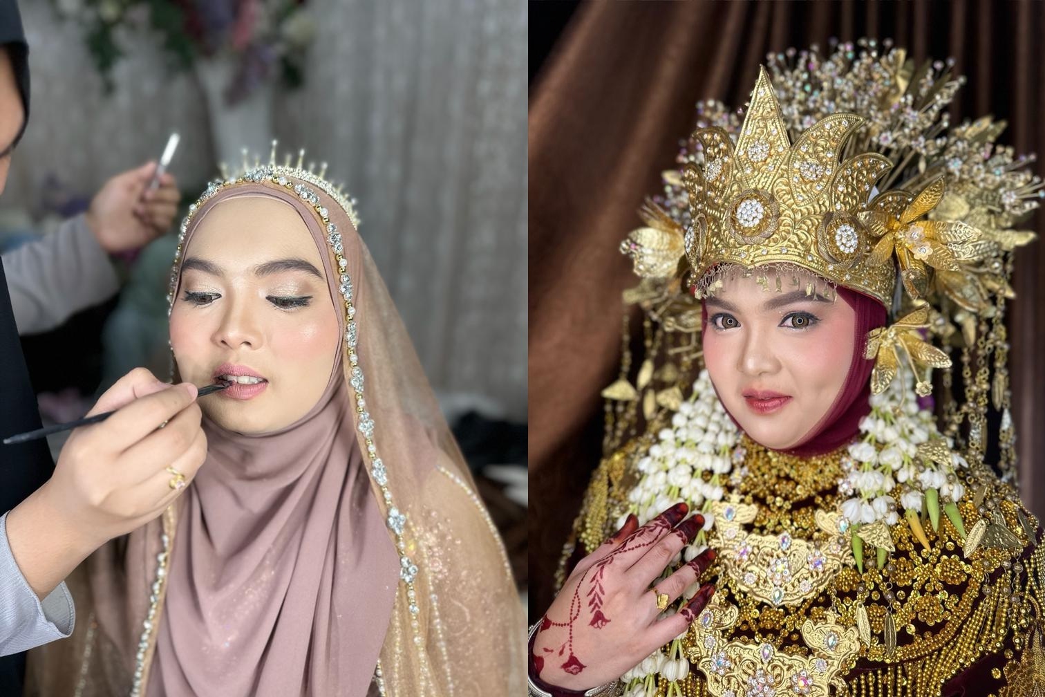 Tampil dengan Make Up Syar'i saat Resepsi, Yuk Gunakan VD Make Up