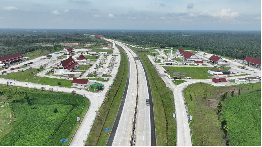Volume Kendaraan di Jalan Tol Trans Sumatera Melandai Periode 27 Mei 2026